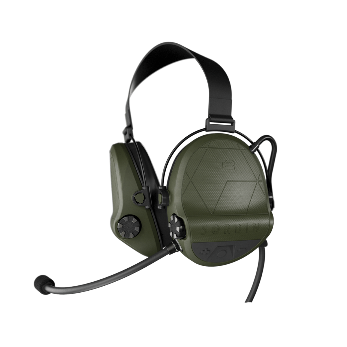 Sordin Supreme T2 CC Neckband Green