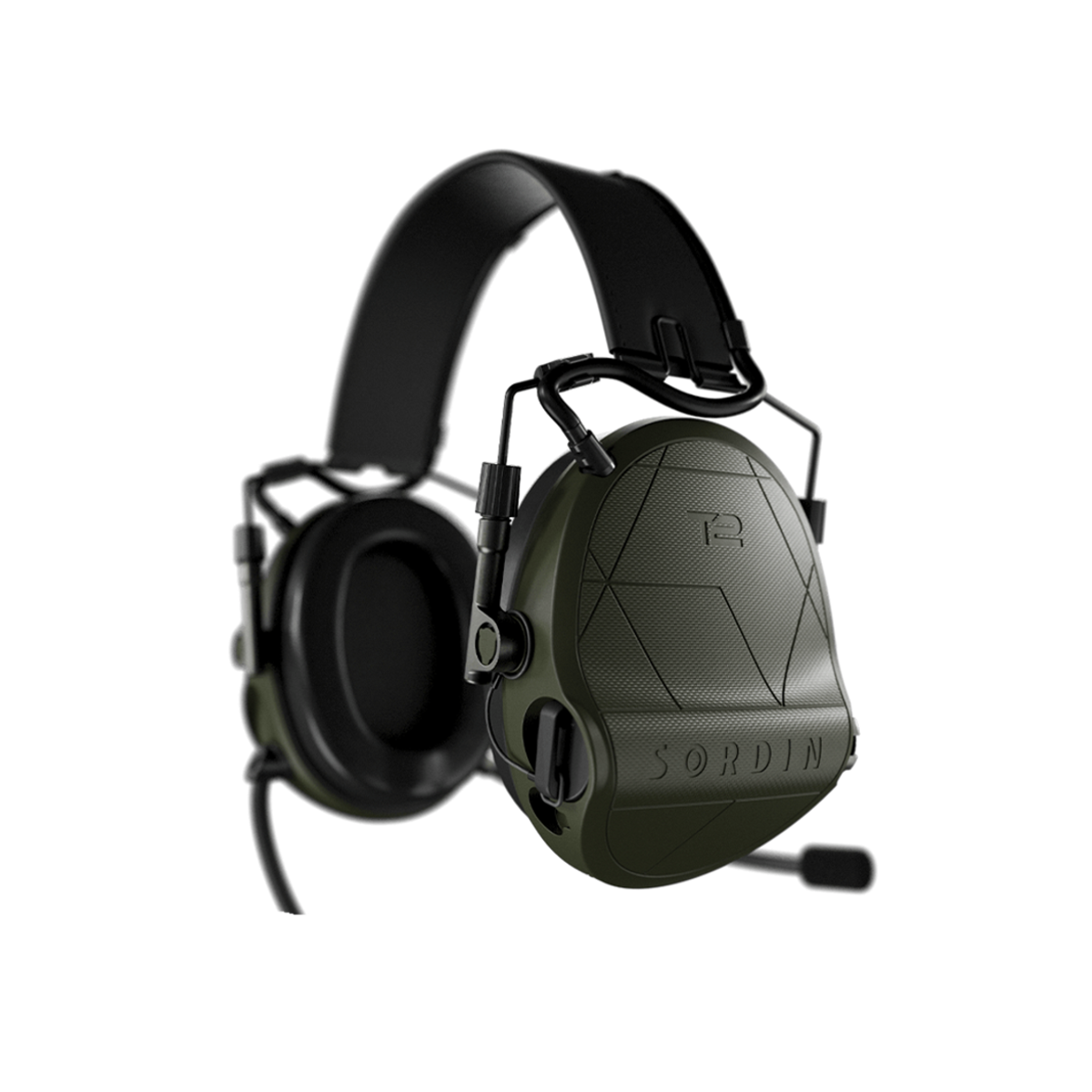 Sordin Supreme T2 CC Headband Green